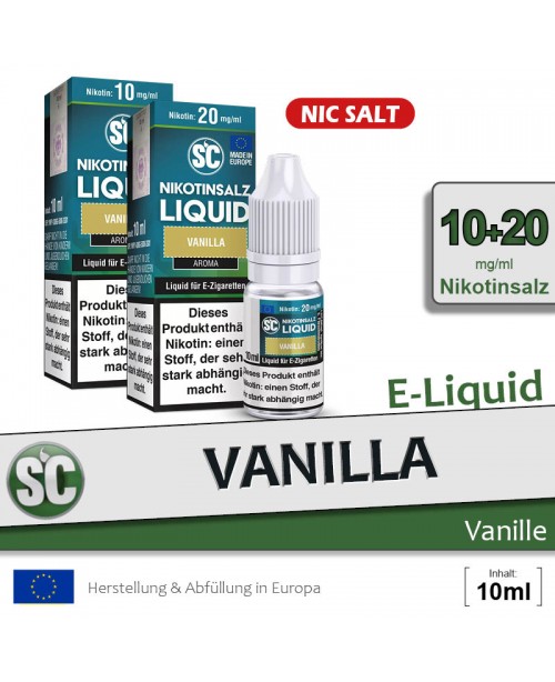 SC Vanilla Liquids