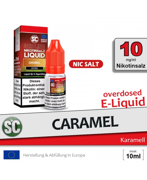 SC Red Line Caramel Liquids