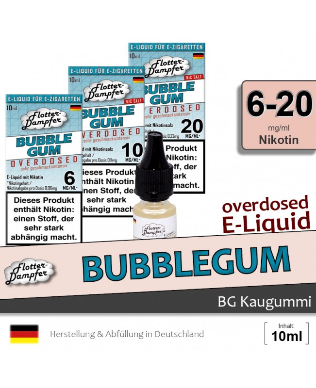 Bubblegum Liquids • Flotter-Dampfer