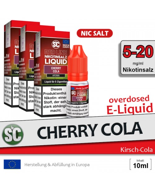 SC Red Line Cherry Cola Liquids