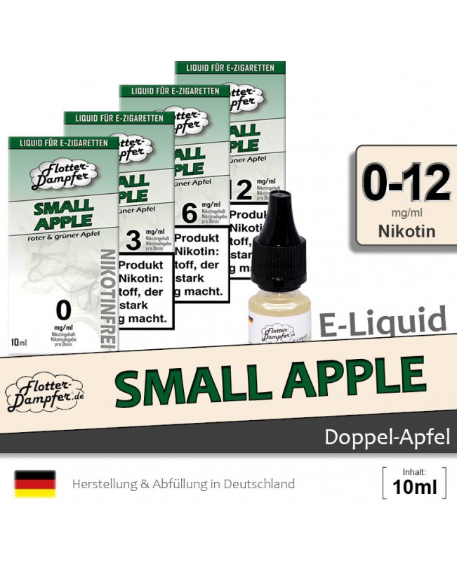 Small Apple Liquids • Flotter-Dampfer