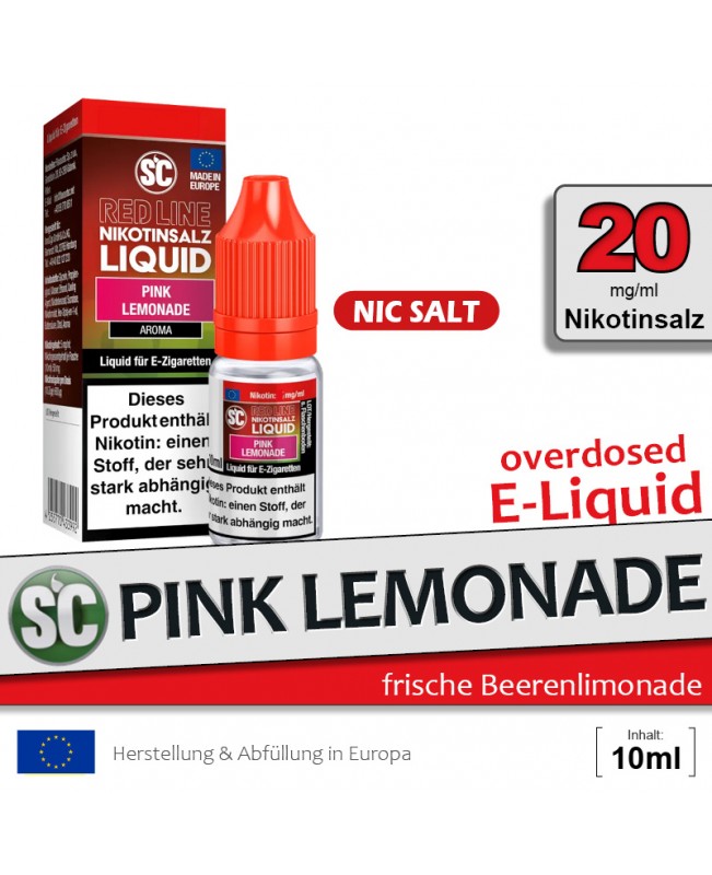 SC Red Line Pink Lemonade Liquids