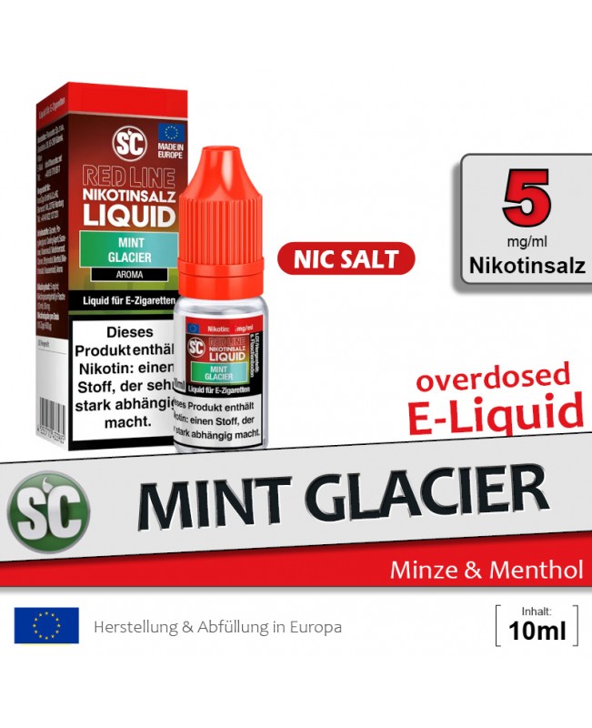 SC Red Line Mint Glacier Liquids