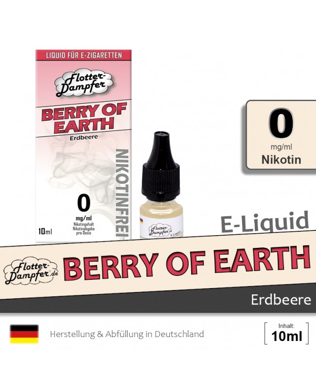 Berry of Earth Erdbeer Liquids • Flotter-Dampfer