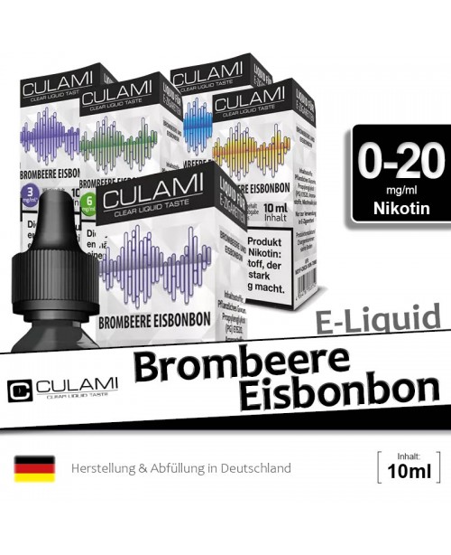 Culami Brombeere Eisbonbon Liquids