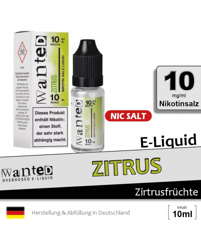Wanted Zitrus Liquids