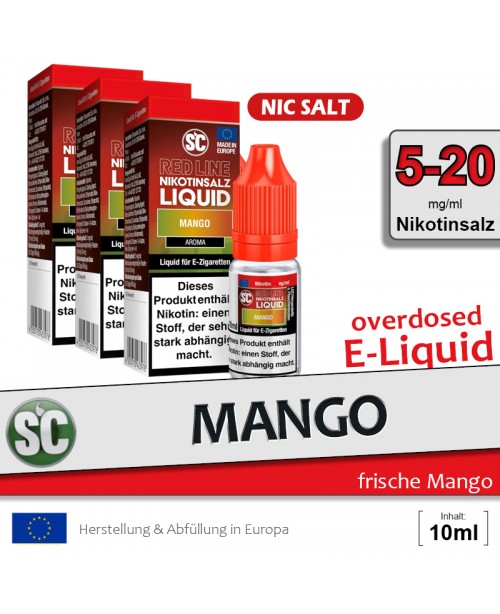 SC Red Line Mango Liquids
