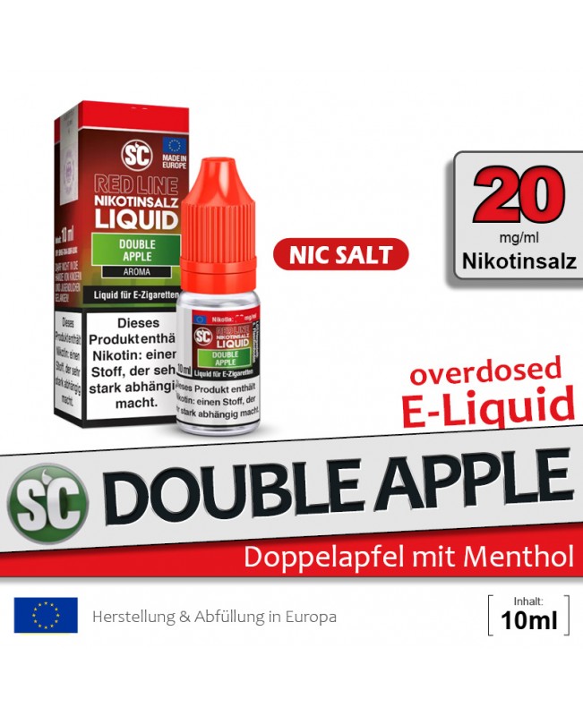 SC Red Line Double Apple Liquids