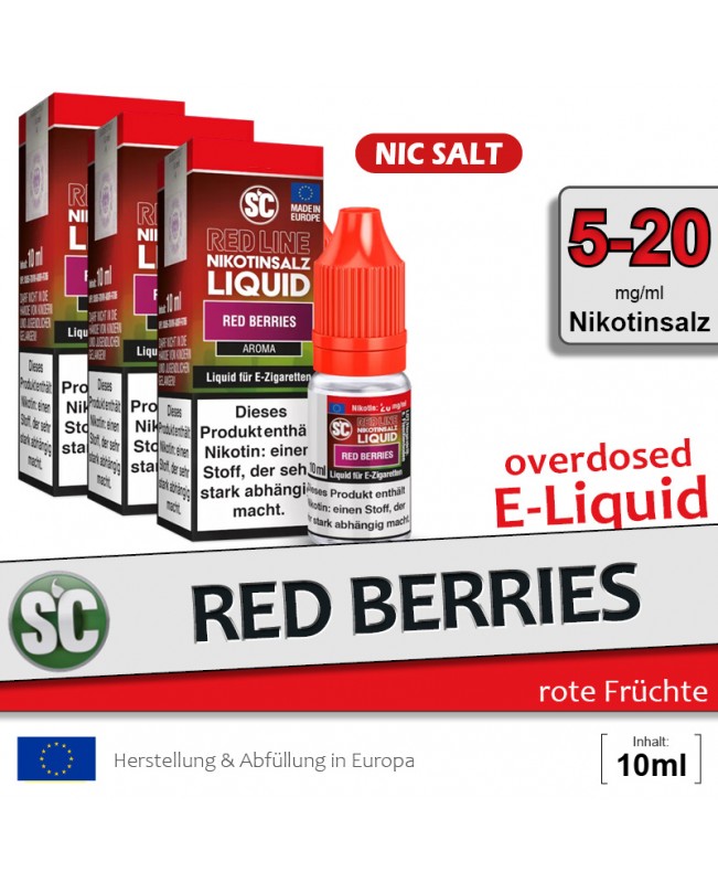 SC Red Line Red Berries Liquids 