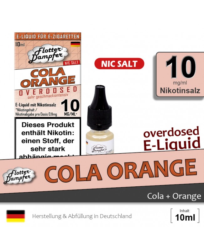 Cola Orange Liquids • Flotter-Dampfer
