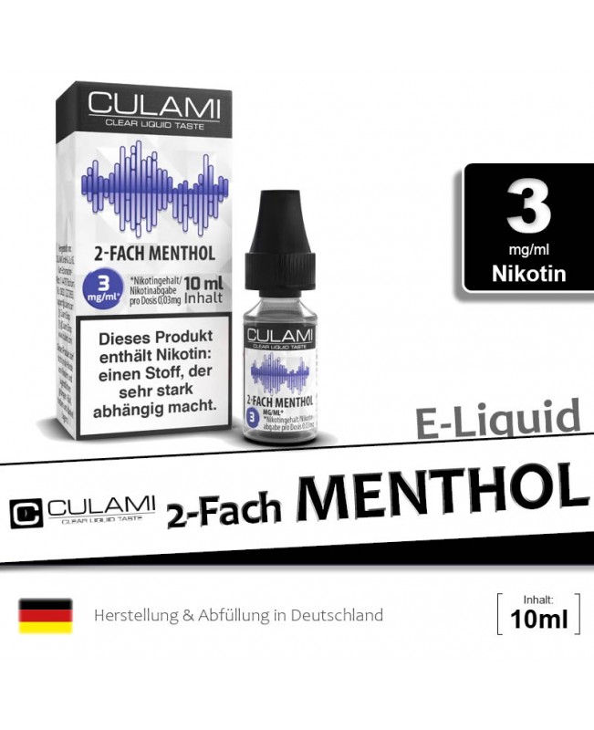 Culami 2-Fach Menthol Liquids