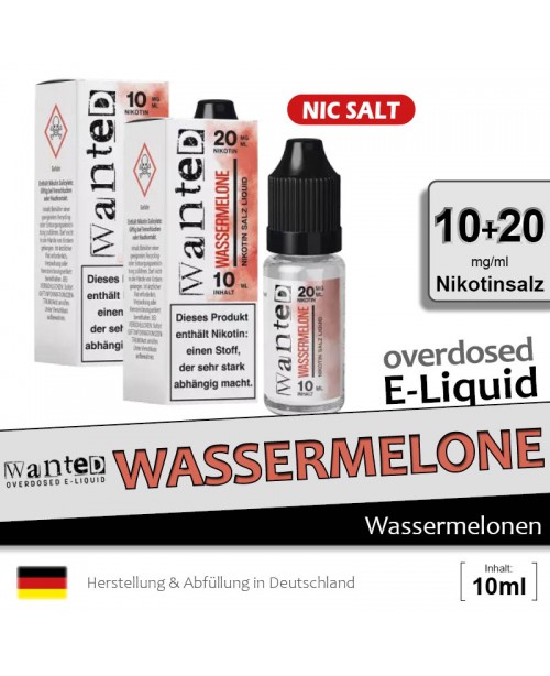 Wanted Wassermelone Liquids