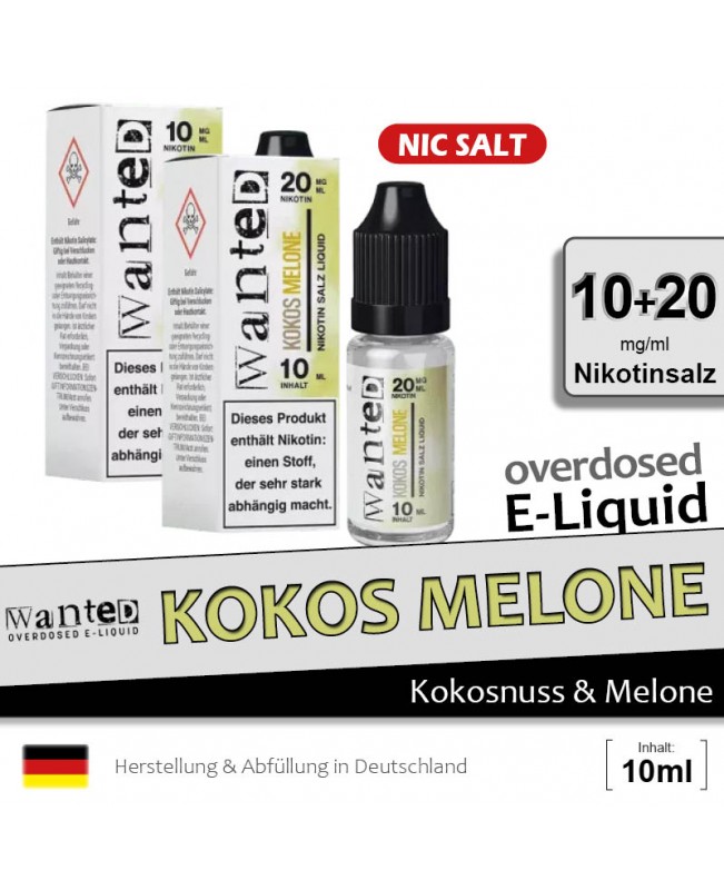Wanted Kokos Melone Liquids