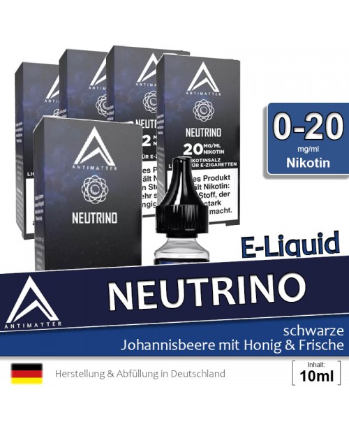 Antimatter Neutrino Liquids