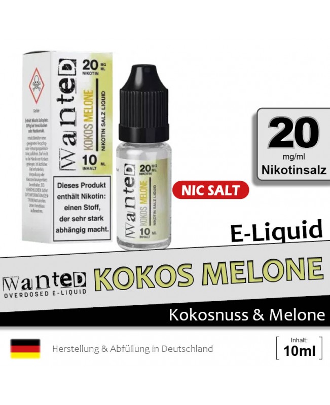 Wanted Kokos Melone Liquids