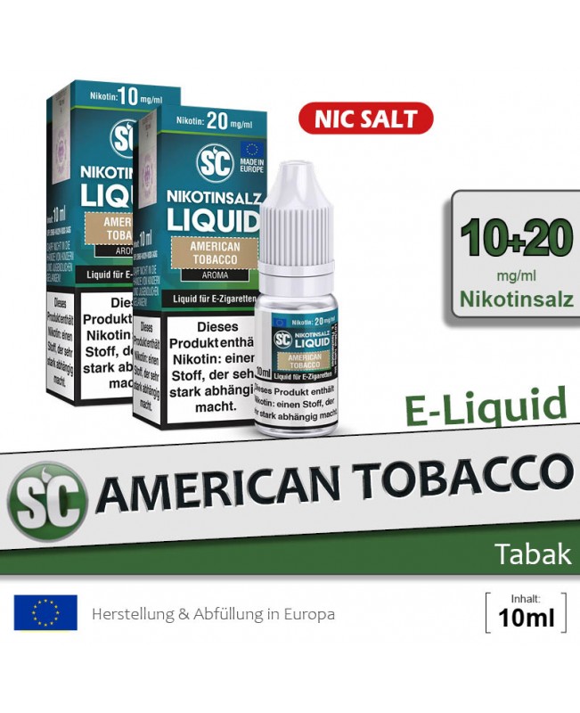 SC American Tobacco Liquids