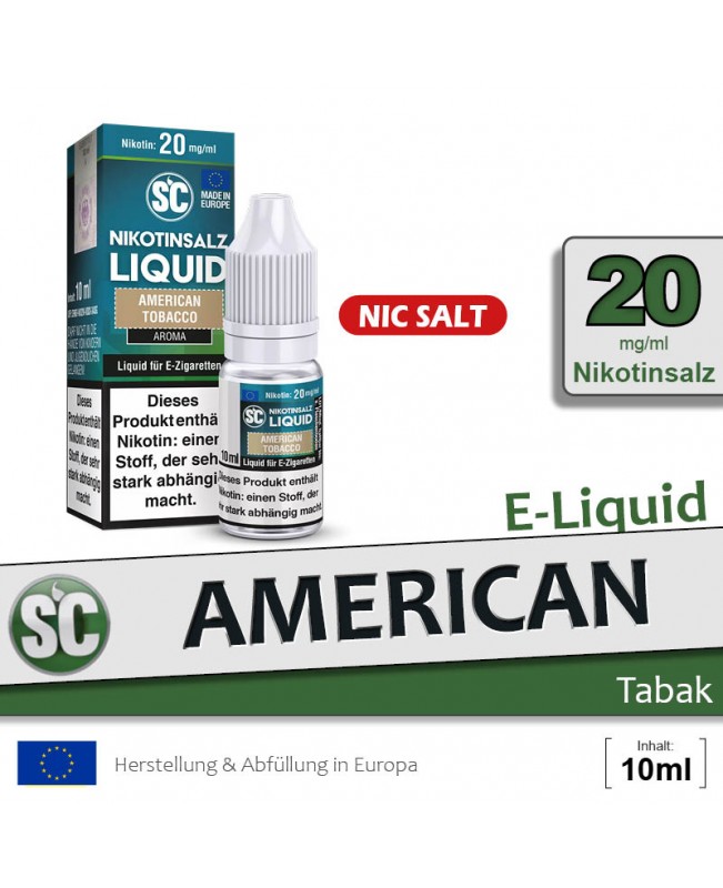 SC American Tobacco Liquids