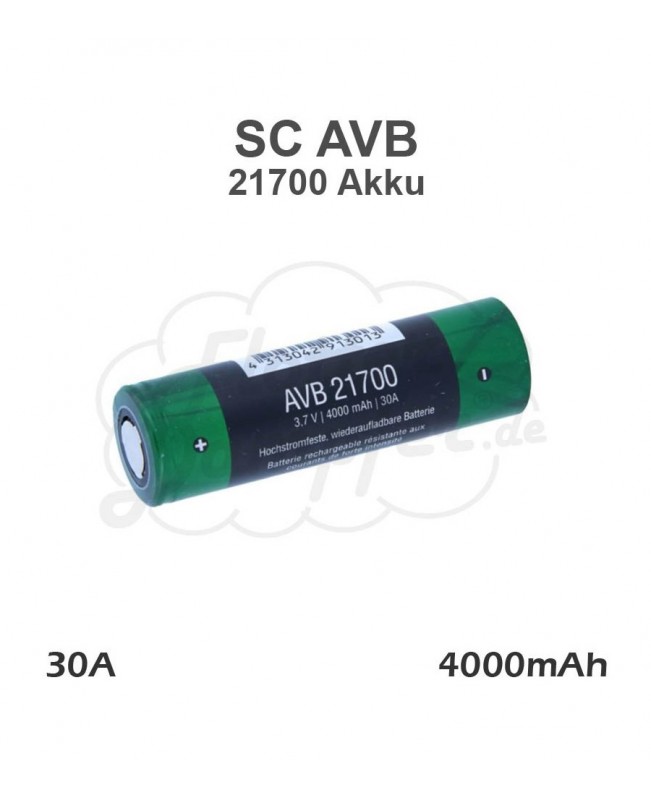 SC 21700 Akku • 30A 4000mAh