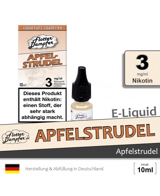 Apfelstrudel Liquids • Flotter-Dampfer