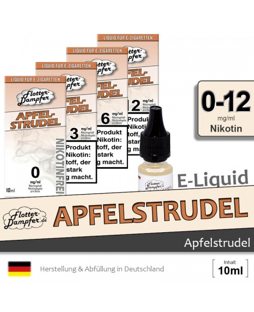 Apfelstrudel Liquids • Flotter-Dampfer