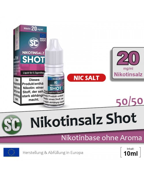 SC Nikotinsalz Shots • 20mg/ml