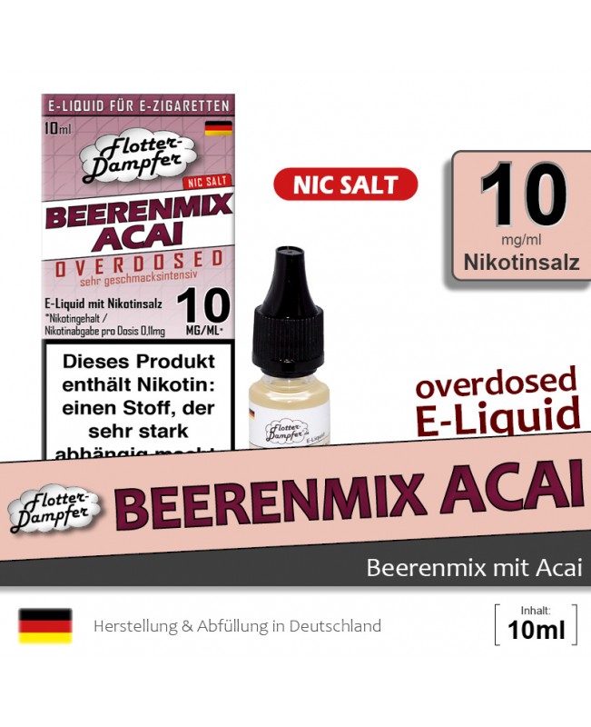 Beerenmix Acai Liquids • Flotter-Dampfer