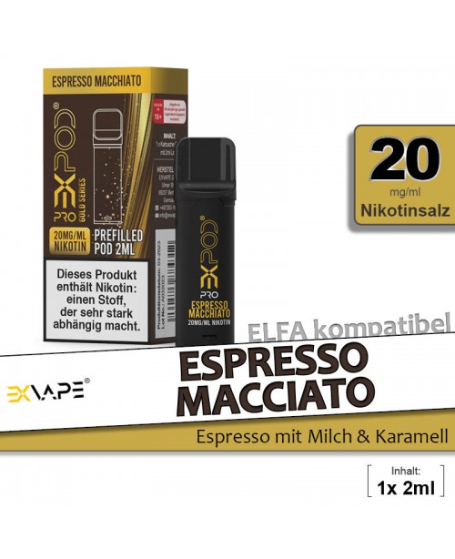 ExPod Pro Pod Espresso Macchiato