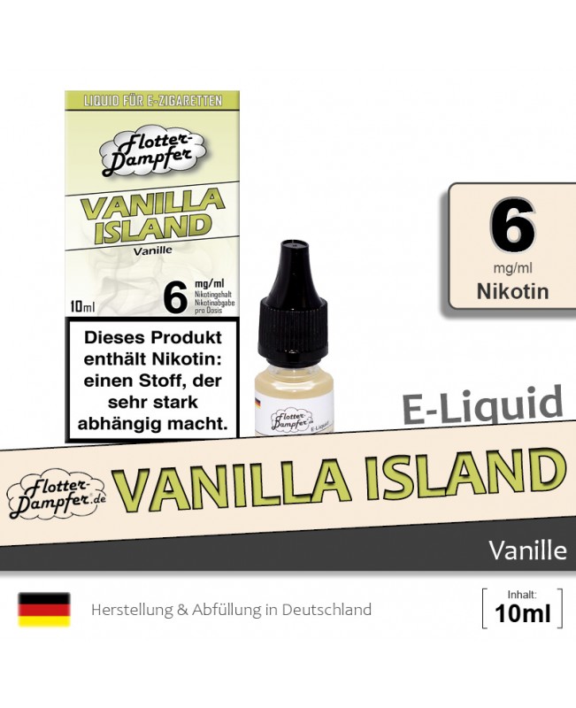 Vanilla Island Liquids • Flotter-Dampfer