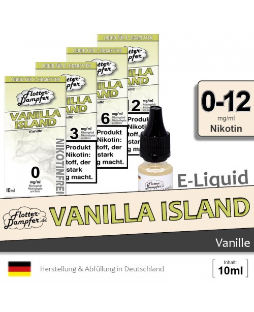 Vanilla Island Liquids • Flotter-Dampfer