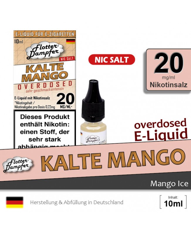Kalte Mango Liquids • Flotter-Dampfer