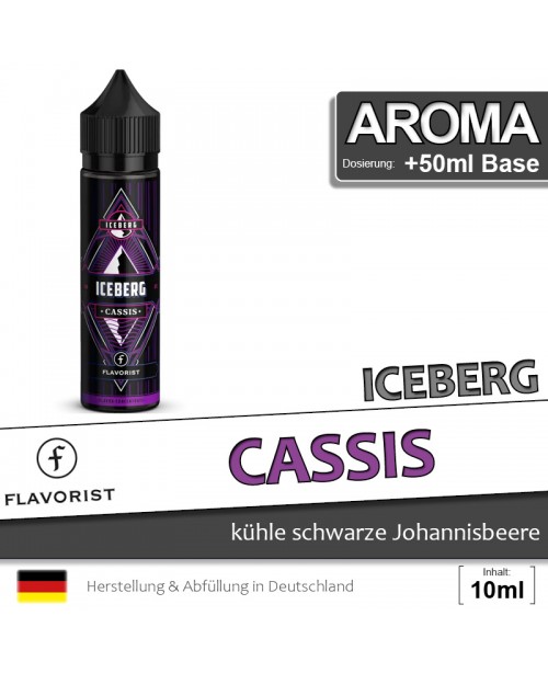 Flavorist Iceberg Cassis Aroma